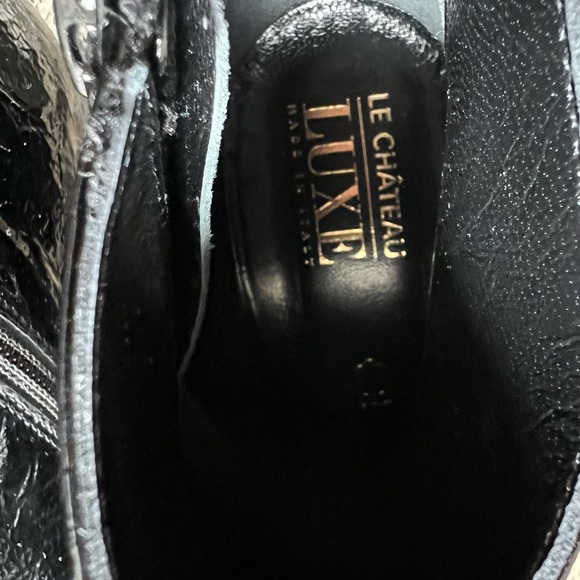 Le Chateau - Black stiletto booties - Picture 6 of 13